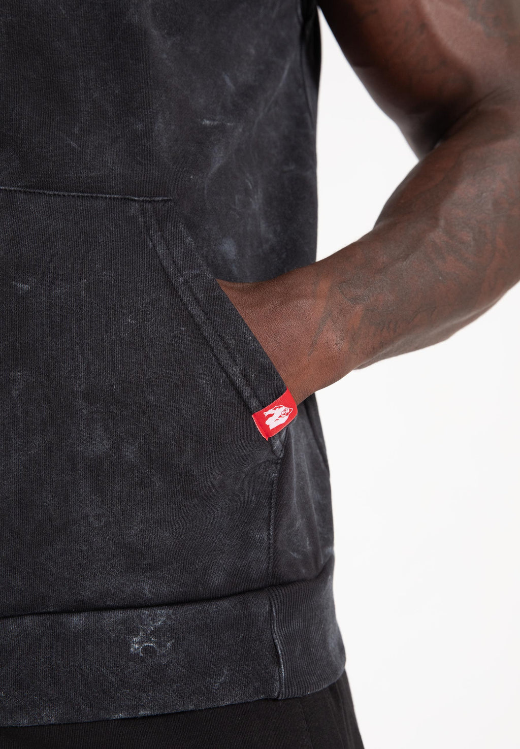 Gorilla Wear Silverdale Mouwloze Hoodie - Zwart