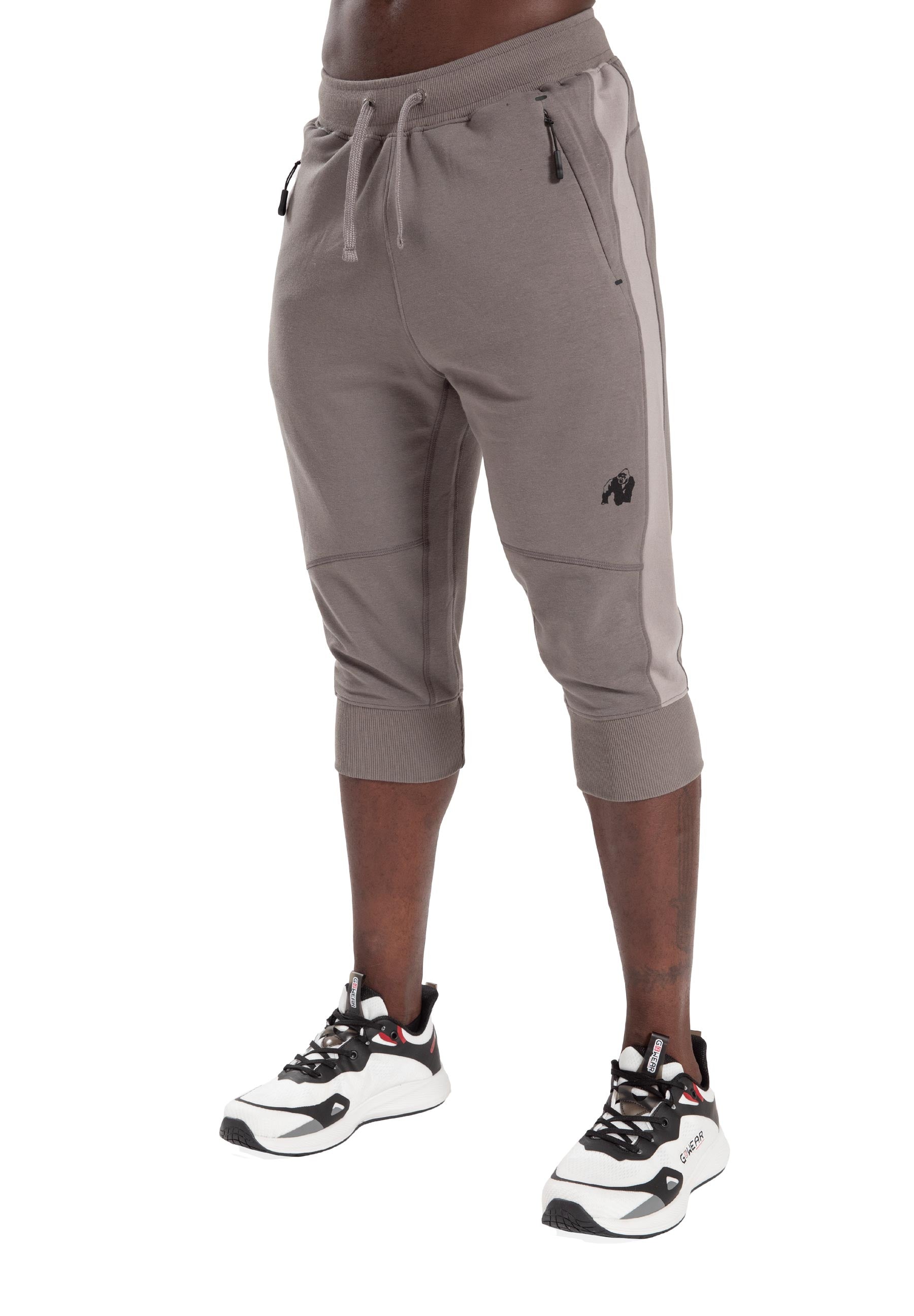 Gorilla Wear Thompson 3/4 Pantalon de Survêtement - Gris