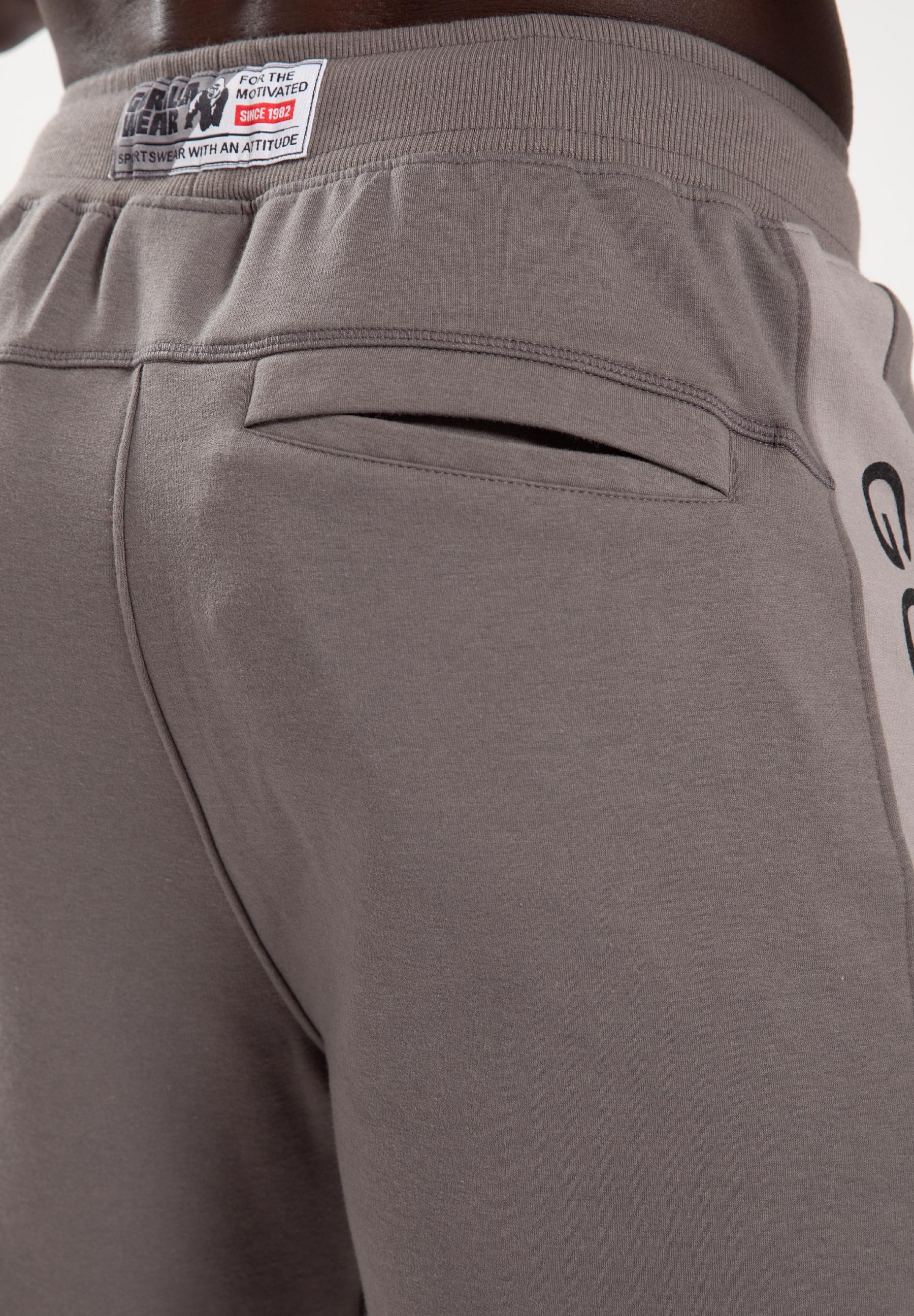 Gorilla Wear Thompson 3/4 Pantalon de Survêtement - Gris