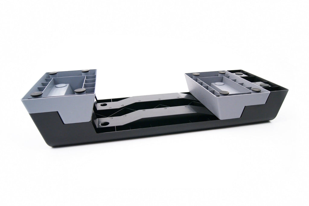 Muscle Power Step aérobie réglable - Monobloc XXL - Noir/Gris