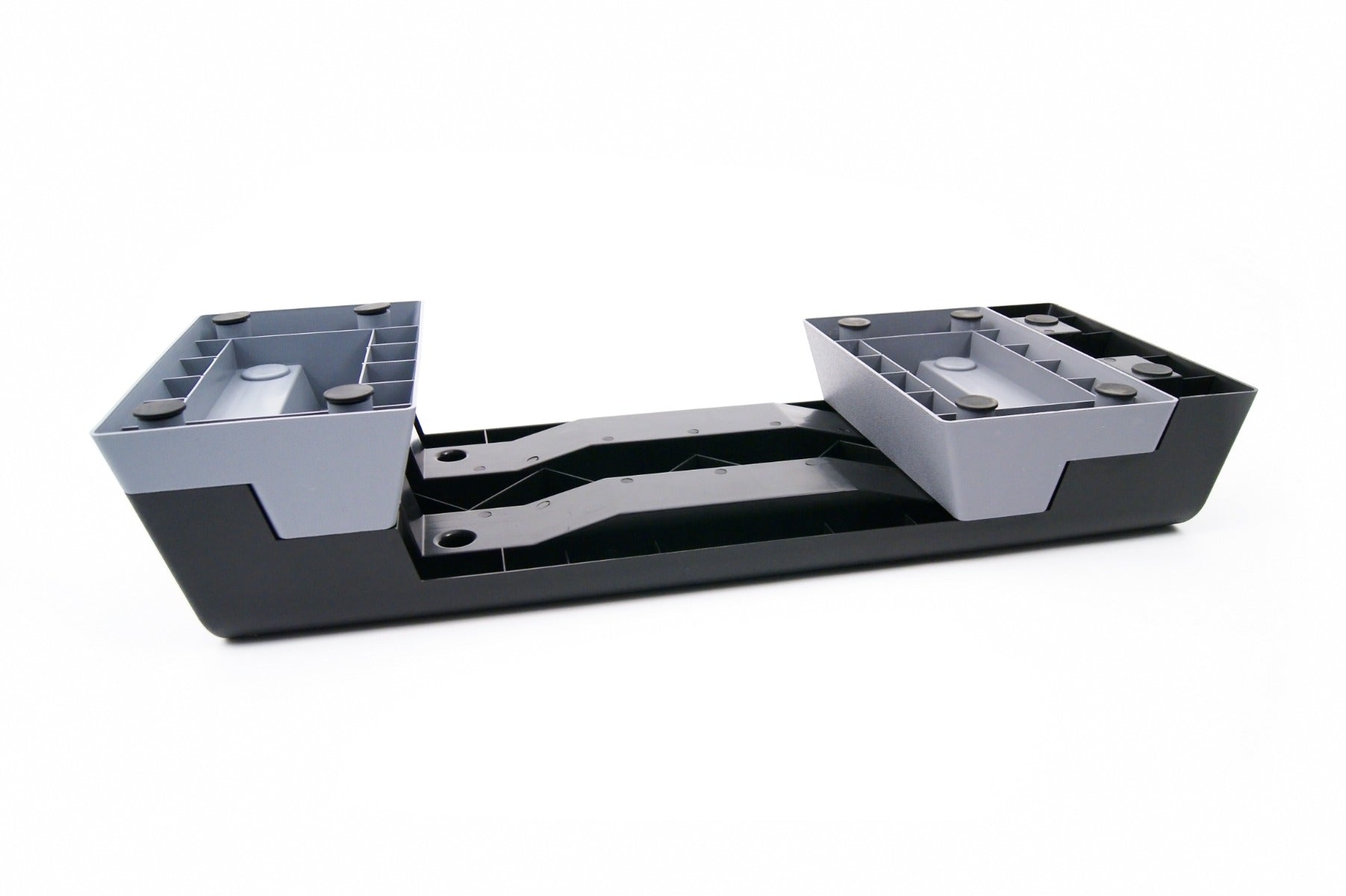 Muscle Power Step aérobie réglable - Monobloc XXL - Noir/Gris