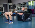 Muscle Power Soft Plyo Box - Noir