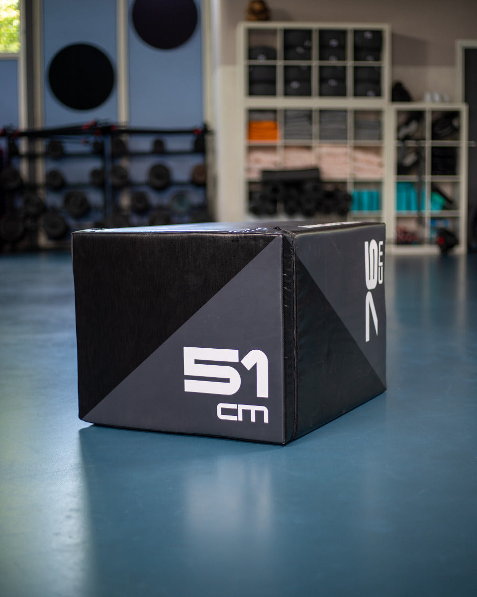 Muscle Power Soft Plyo Box - Noir