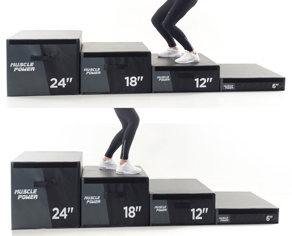 Muscle Power Safe Plyo Box 18 - 46 cm