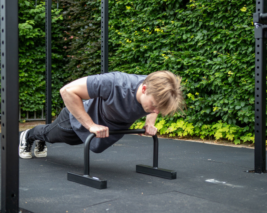 Jeu de parallettes Muscle Power