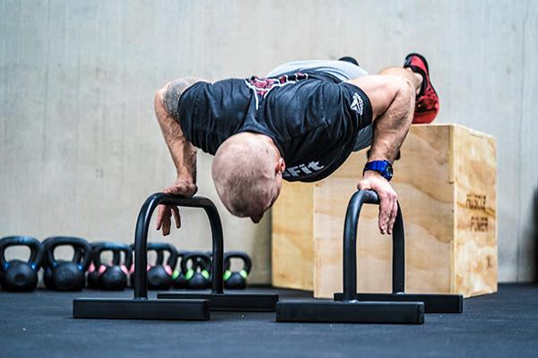 Jeu de parallettes Muscle Power