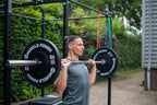 Muscle Power Barre d'haltères olympique 218 cm - Haute performance