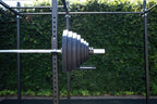 Muscle Power Olympische Halterschijf met Handgrepen - Rubber - 20 kg