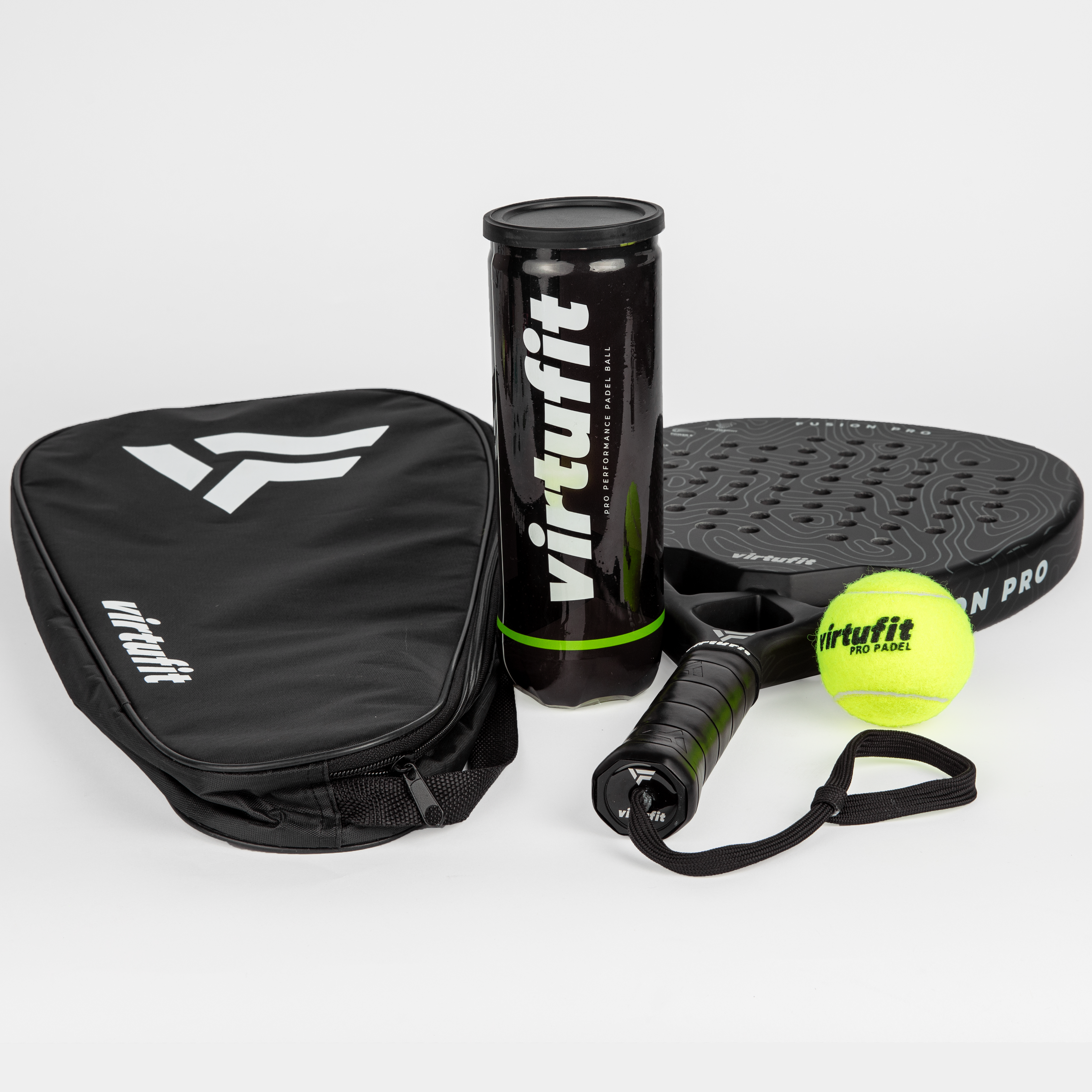 VirtuFit Pro Padel Balles - Ensemble de 3 balles