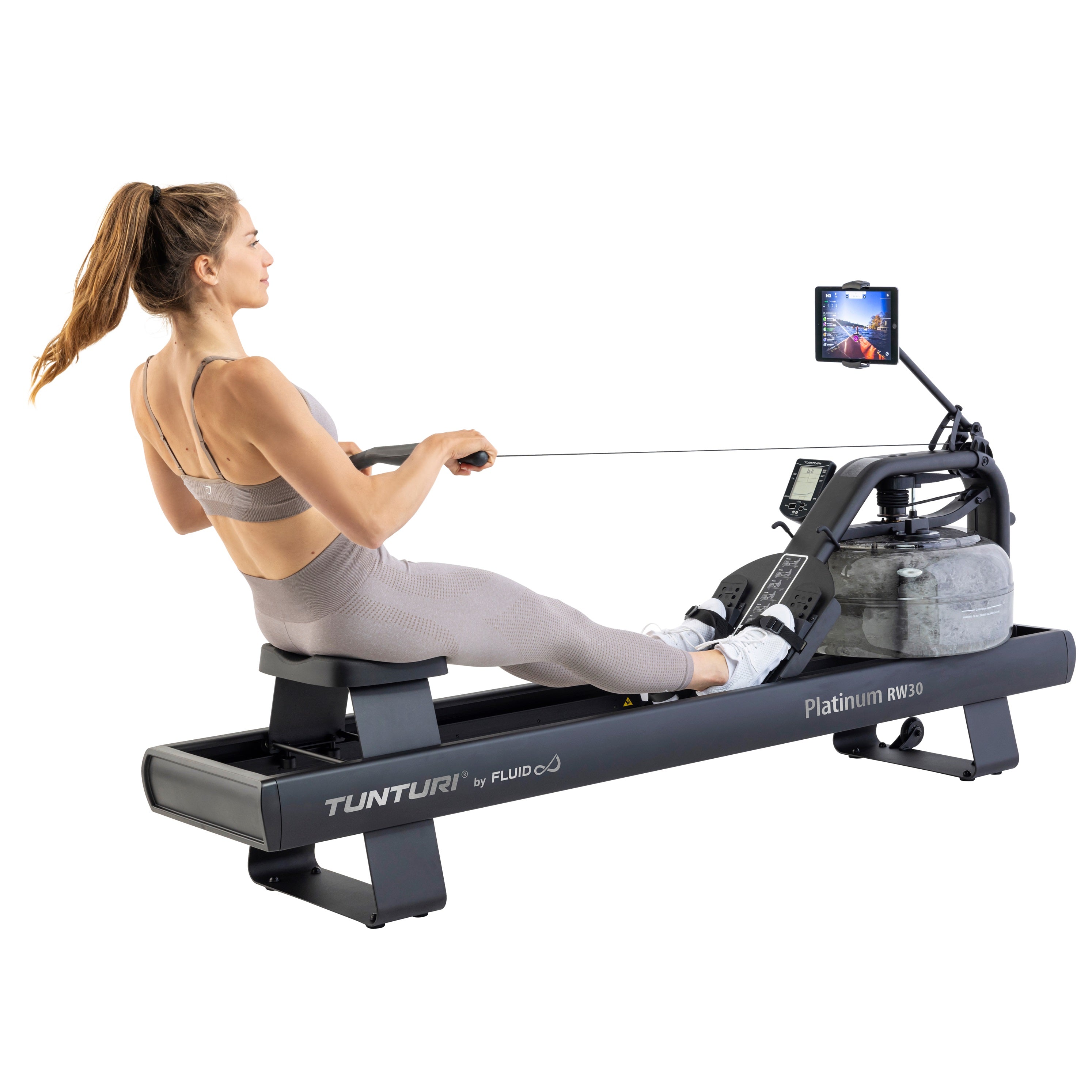 Tunturi Platinum RW30 Rameur - Rower by Fluid