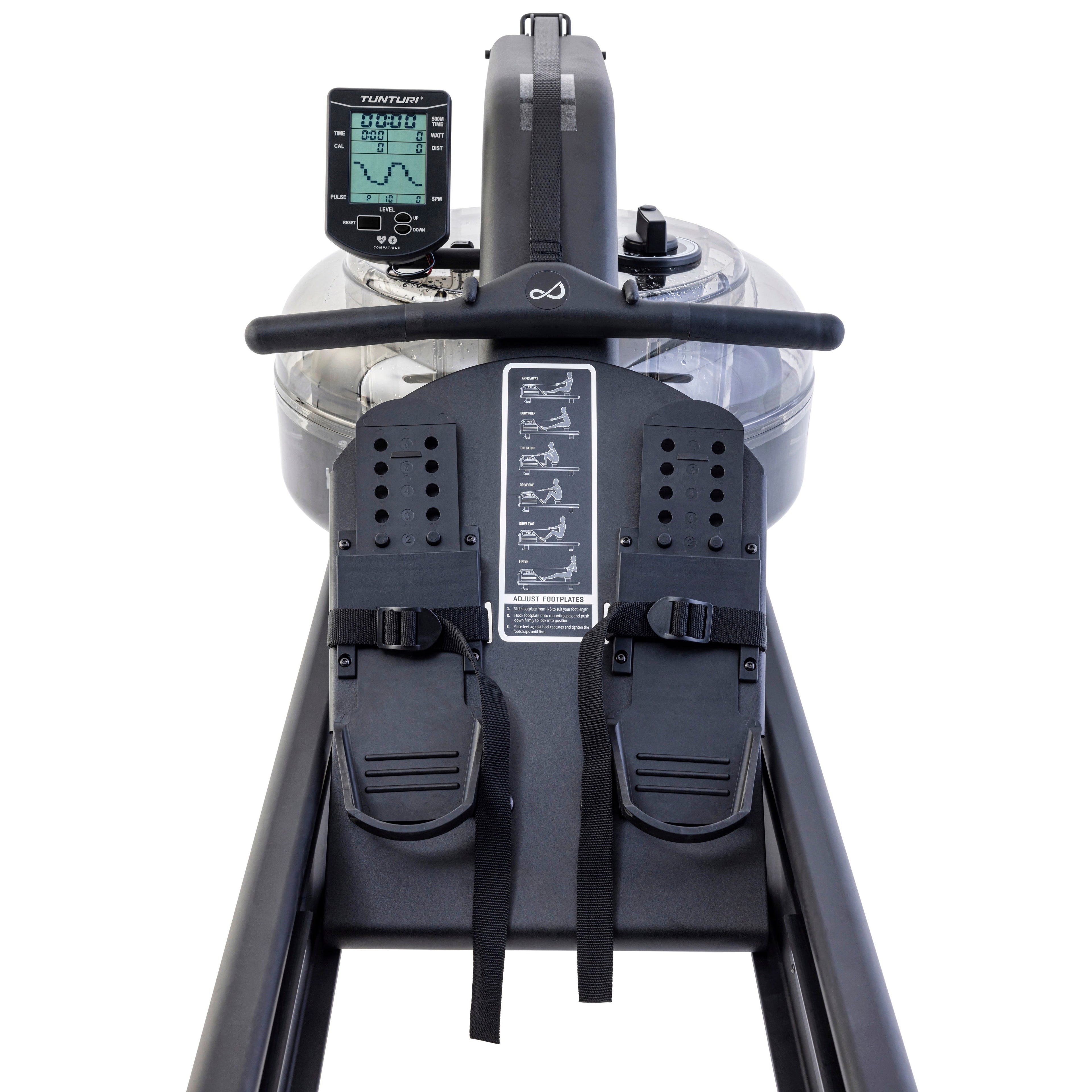 Tunturi Platinum RW30 Rameur - Rower by Fluid