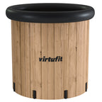 VirtuFit IJsbad XXL - 375 Liter - Wood Look - Inclusief accessoires - Tweedekans