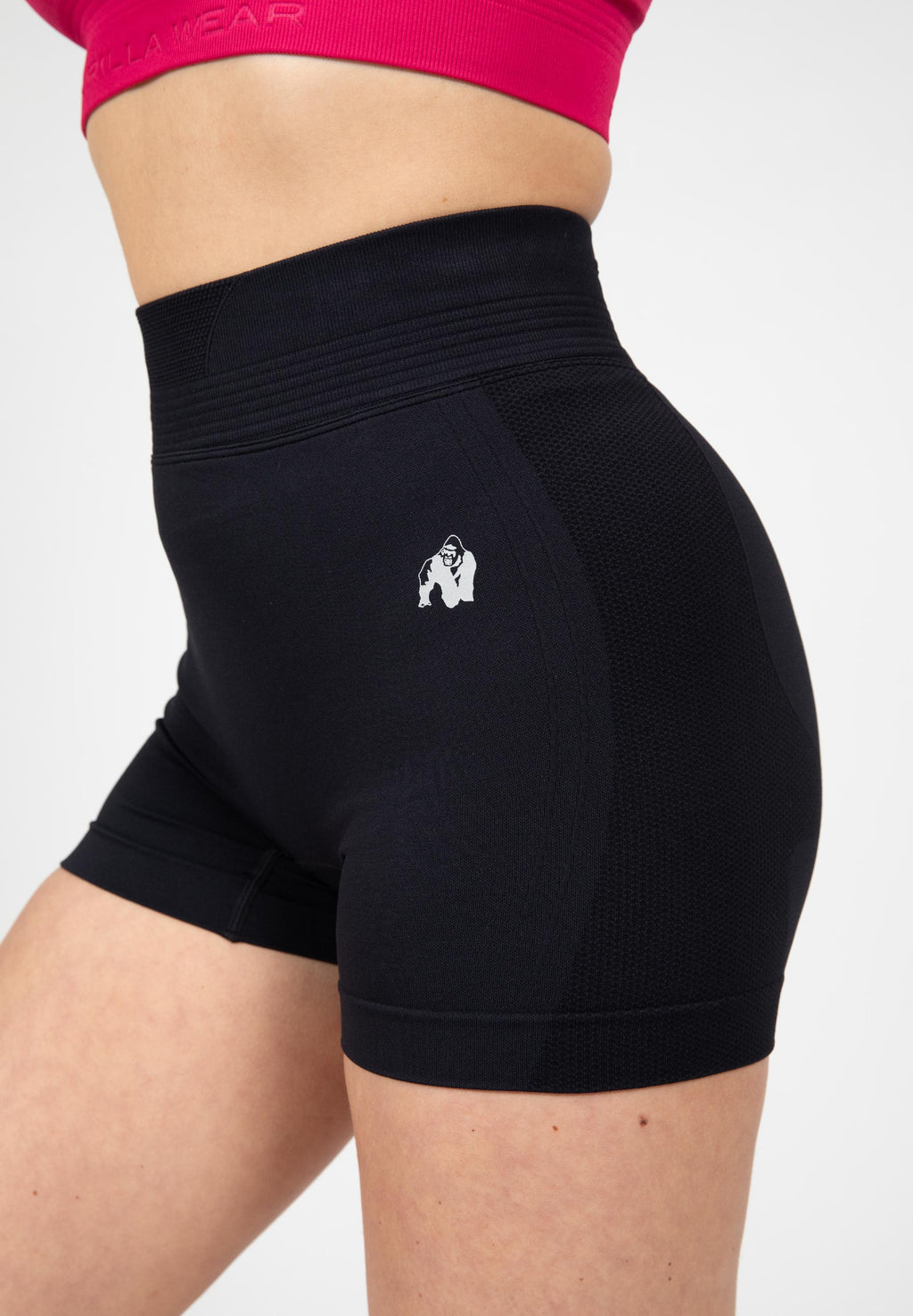 Gorilla Wear Whitney Seamless Shorts - Noir