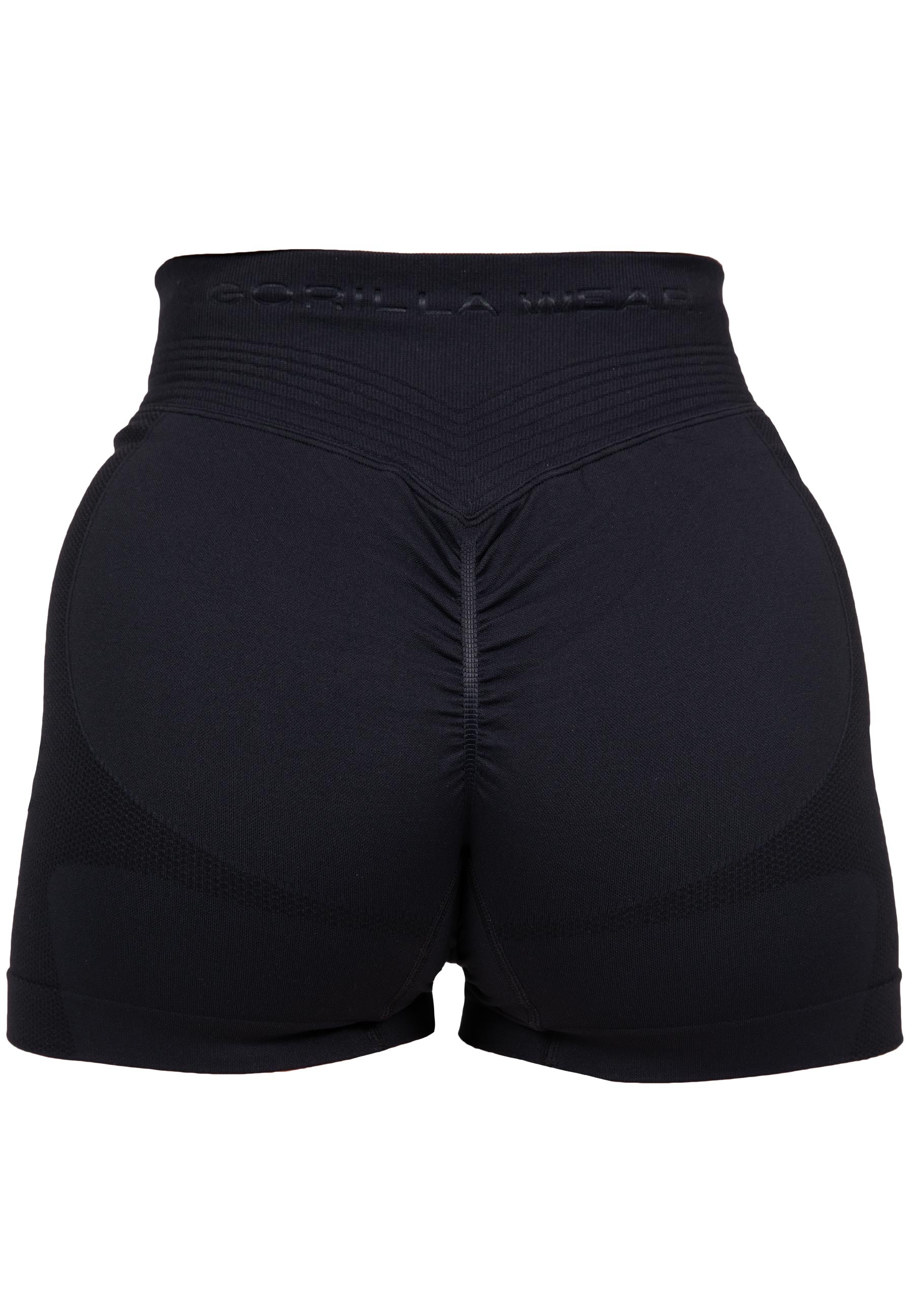 Gorilla Wear Whitney Seamless Shorts - Noir