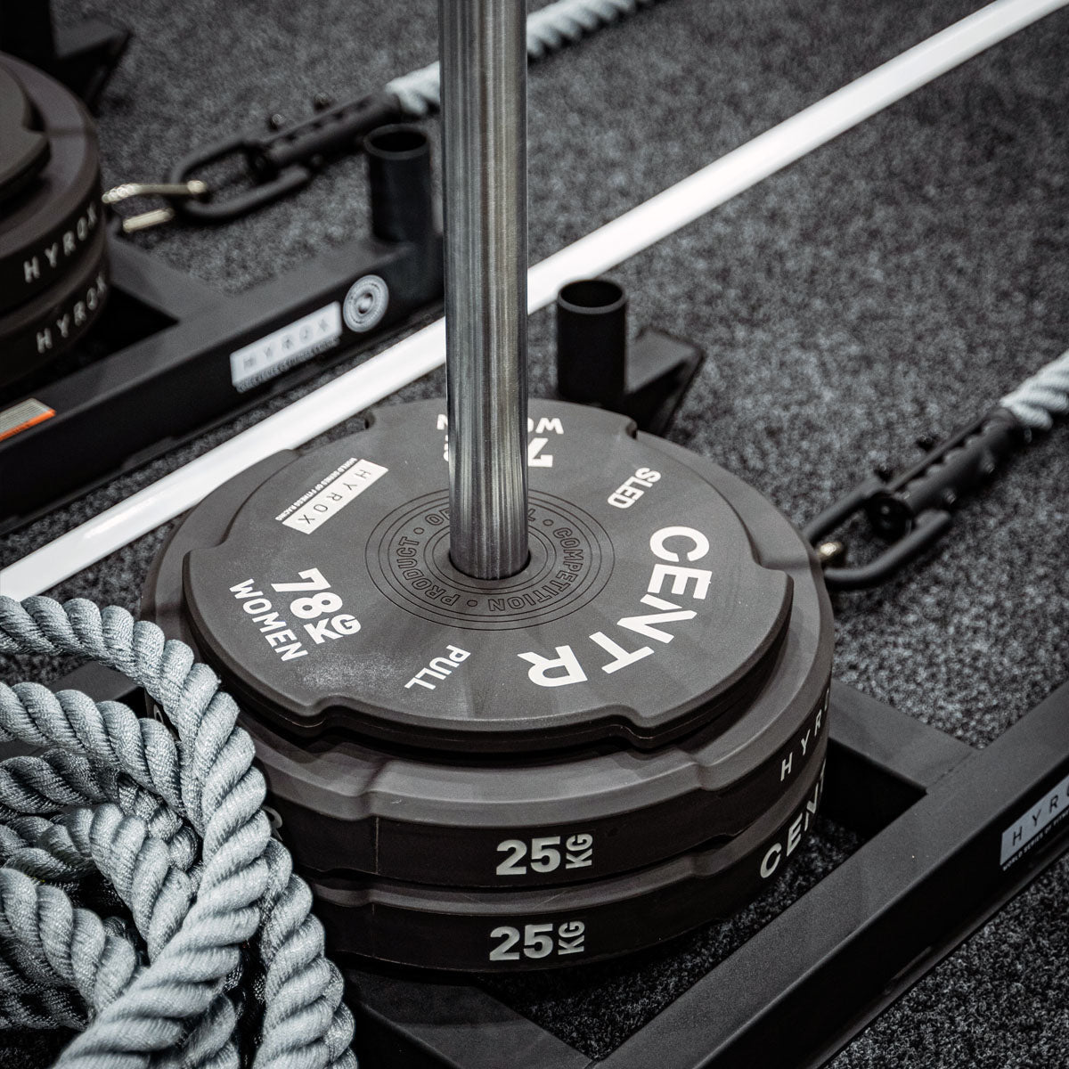 Centr x HYROX Competition Edge plaques de pare-chocs - 25 kg