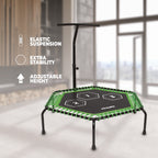 VirtuFit Fitness Trampoline Pro avec poign�e - Noir - 115 cm - Deuxi�me Chance