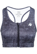 Gorilla Wear Camilla Sportbeha - Denim Blauw