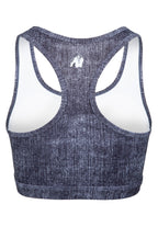 Gorilla Wear Camilla Sportbeha - Denim Blauw