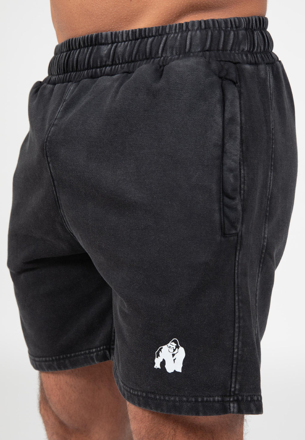 Gorilla Wear Curtis Short Joggers - Washed Gray