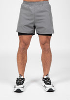 Gorilla Wear Cortez 2-en-1 Short - Anthracite
