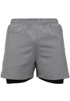Gorilla Wear Cortez 2-en-1 Short - Anthracite