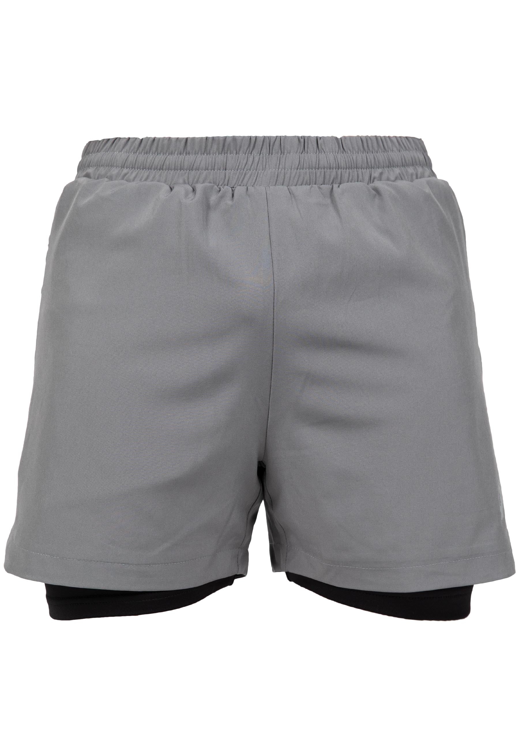 Gorilla Wear Cortez 2-en-1 Short - Anthracite