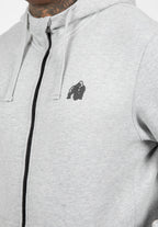 Gorilla Wear Leon Zipped Hoodie - Grijs