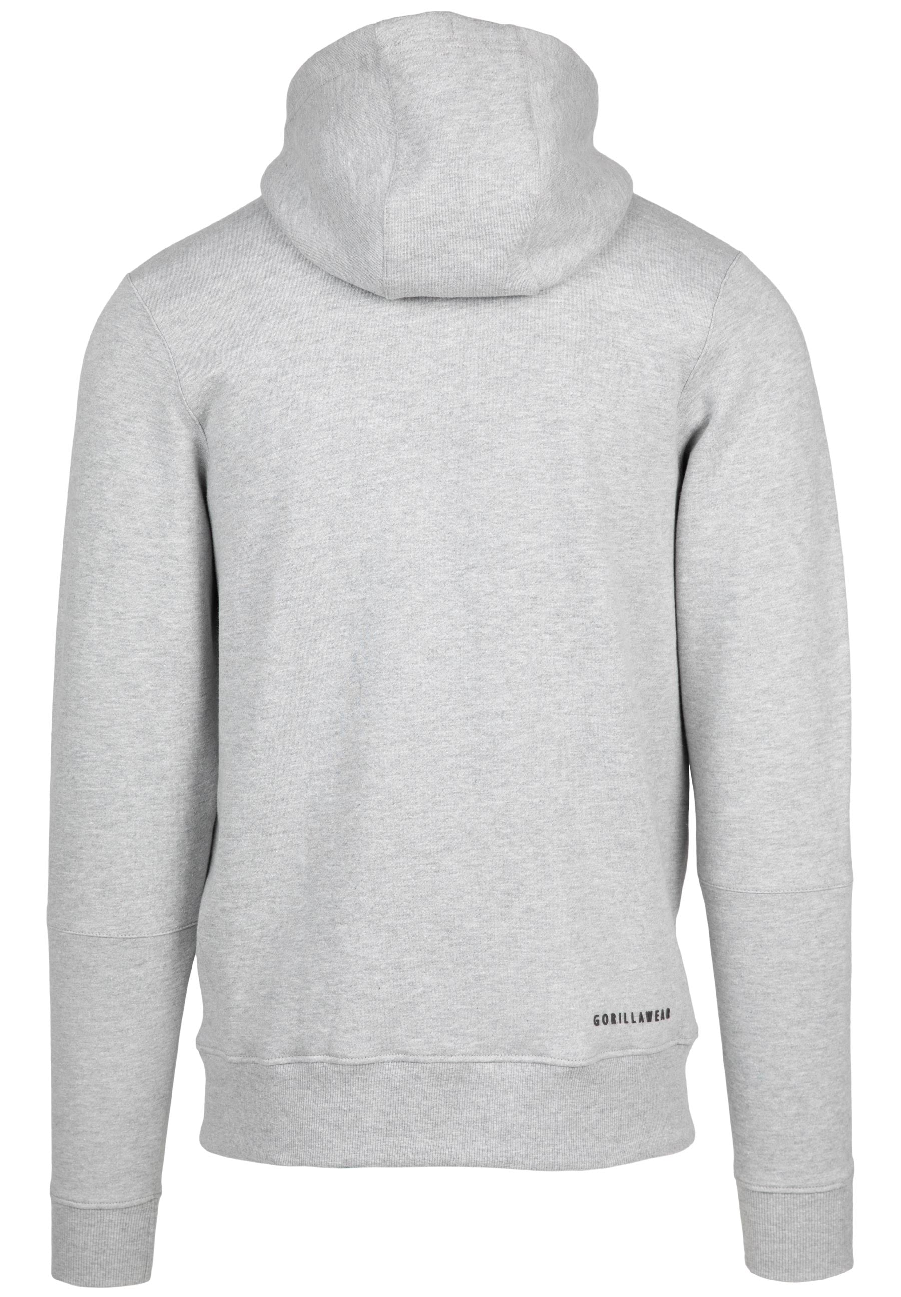 Gorilla Wear Leon Zipped Hoodie - Grijs