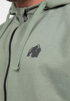 Gorilla Wear Leon Zipped Hoodie - Groen