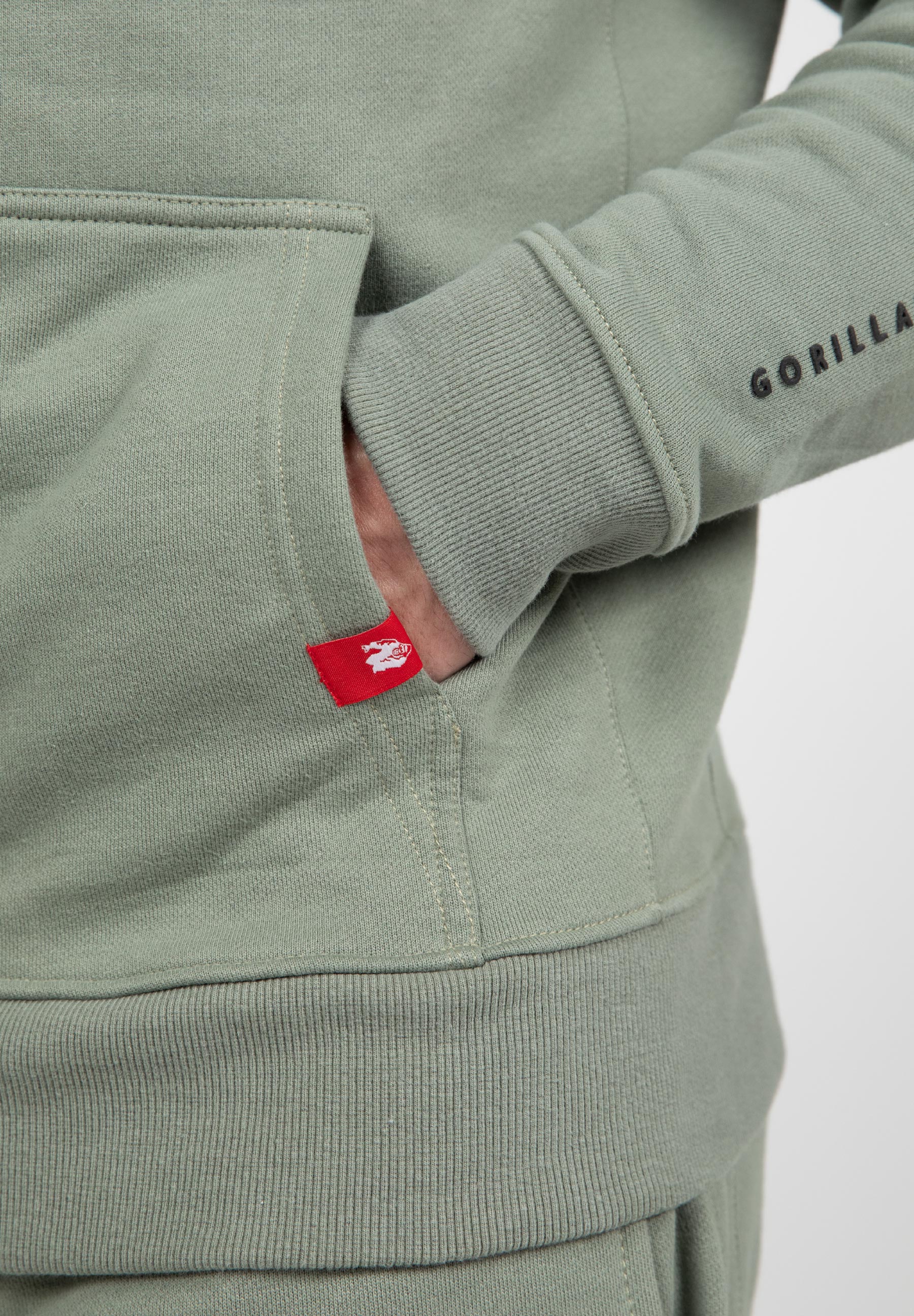 Gorilla Wear Leon Zipped Hoodie - Groen