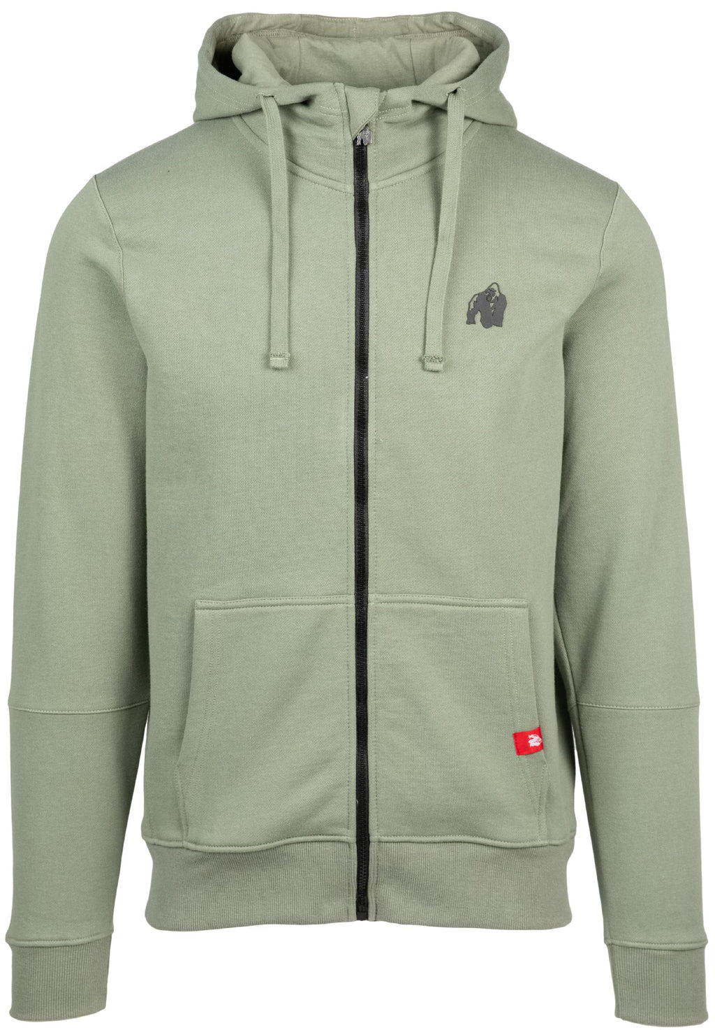 Gorilla Wear Leon Zipped Hoodie - Groen