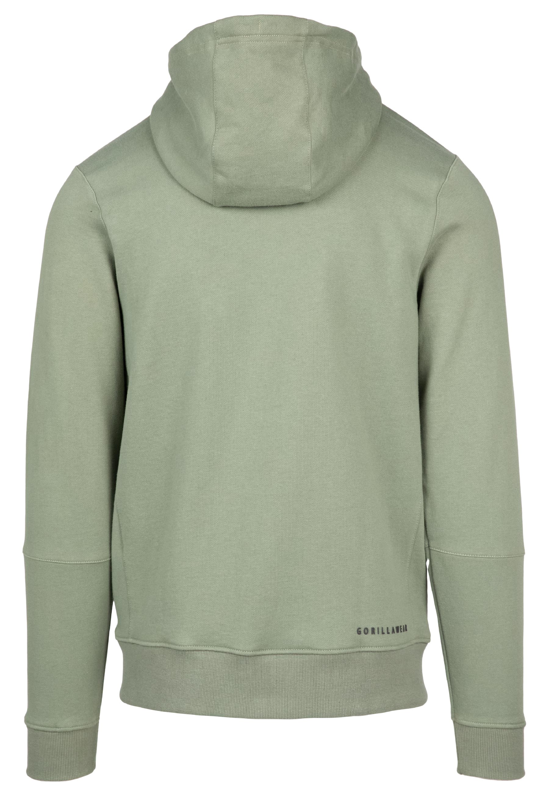 Gorilla Wear Leon Zipped Hoodie - Groen