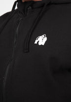 Gorilla Wear Leon Zipped Hoodie - Zwart