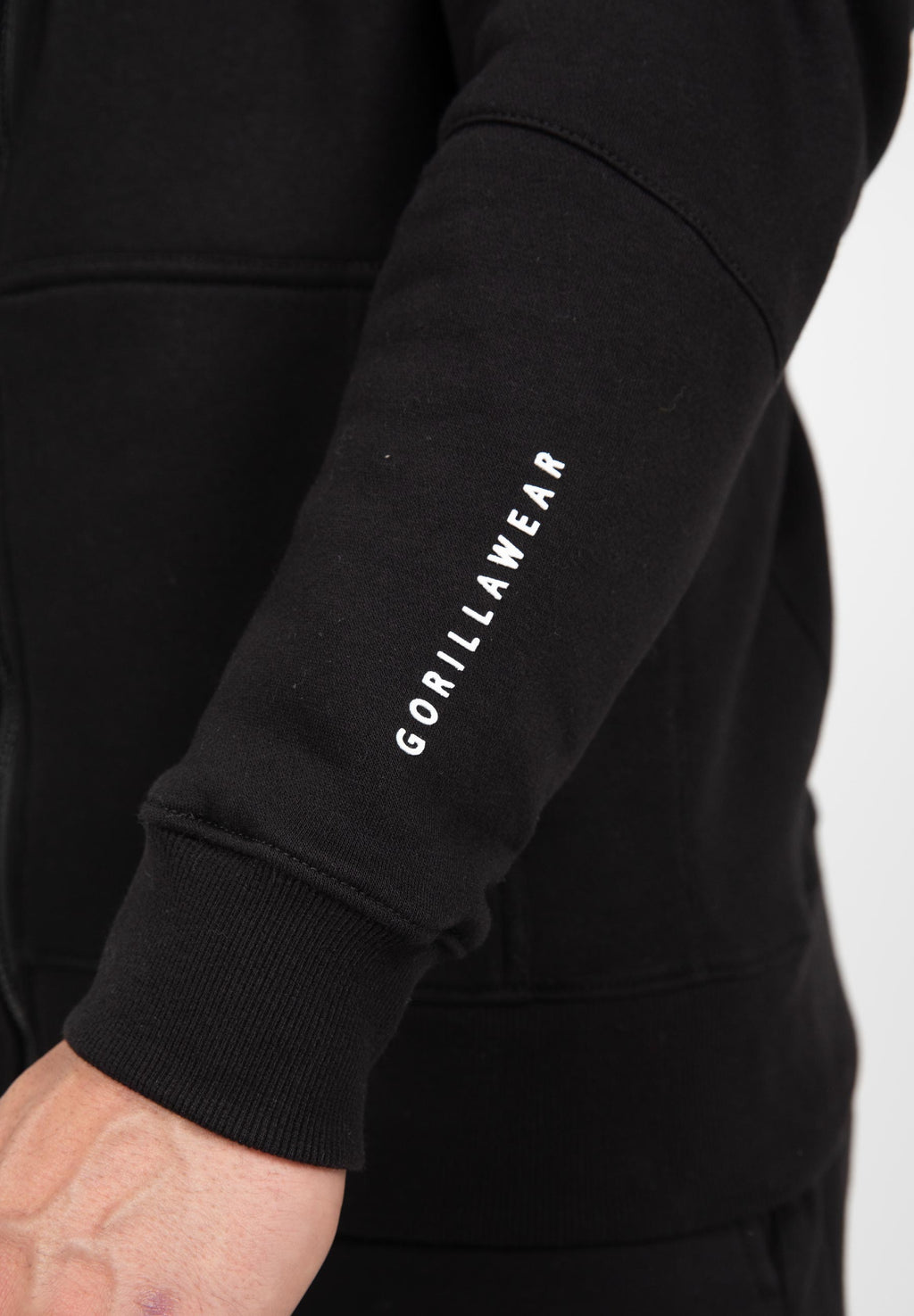Gorilla Wear Leon Zipped Hoodie - Zwart