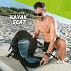 VirtuFit Supboard Cruiser 305 - Zwart - Met Kajak zitje, accessoires en draagtas