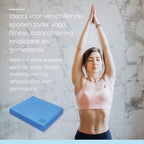 Orange Gym Balance Pad - Licht Blauw