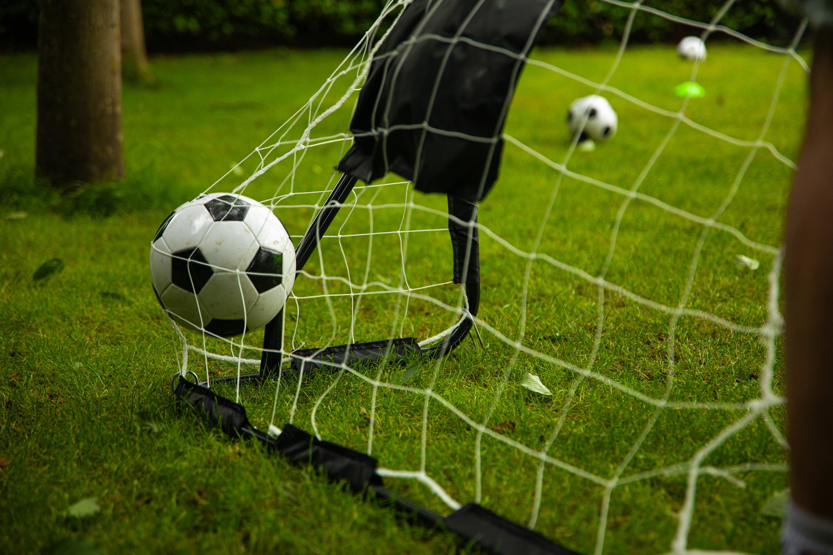 VirtuFit Voetbaldoel met Doelwand - Voetbal Goal - 215 x 150 cm
