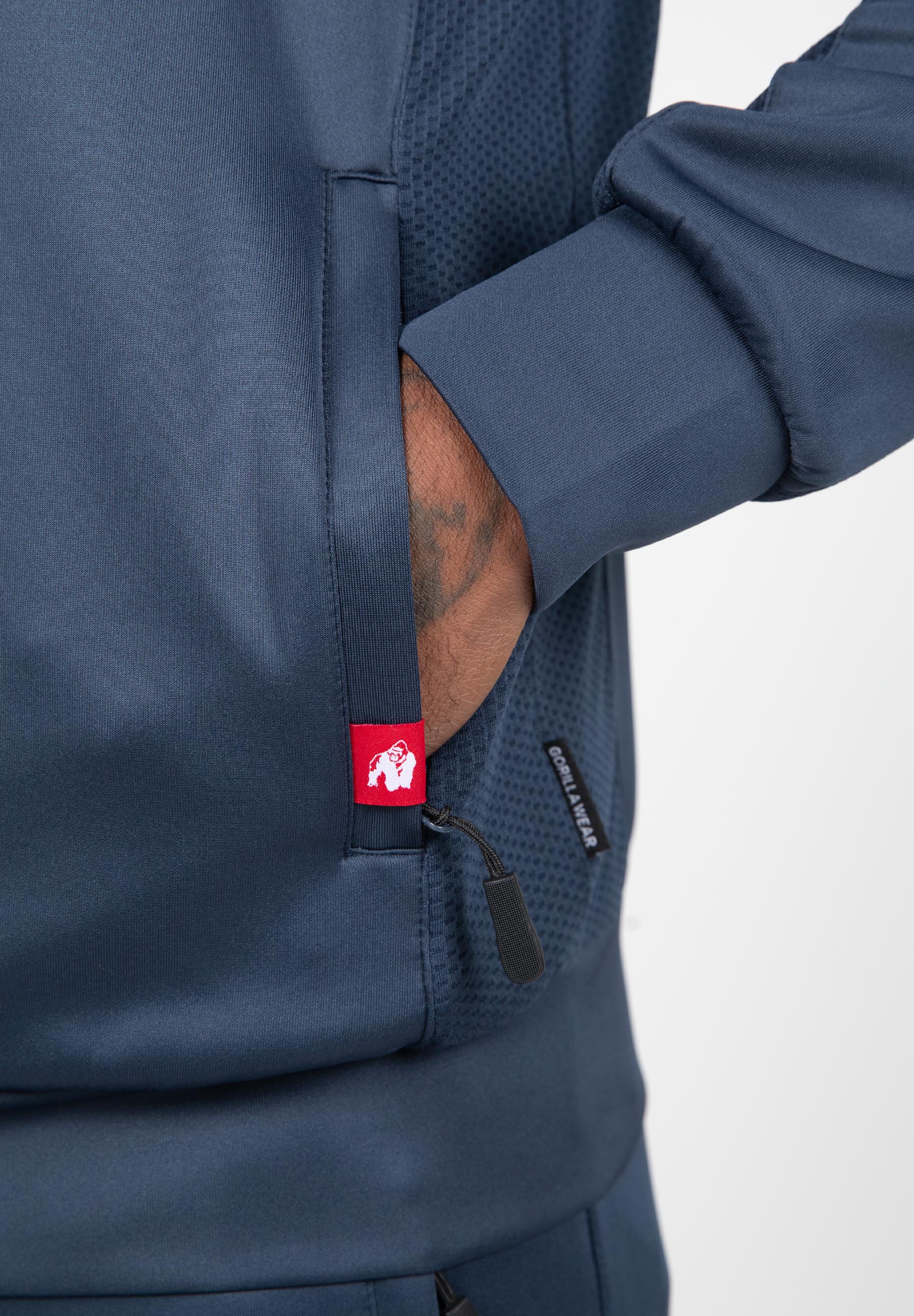 Gorilla Wear Tennessee Track Jacket - Trainingsjas - Marineblauw