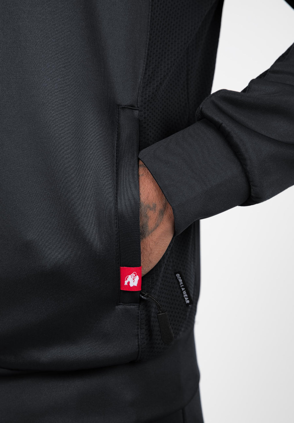 Gorilla Wear Tennessee Track Jacket - Trainingsjas - Zwart