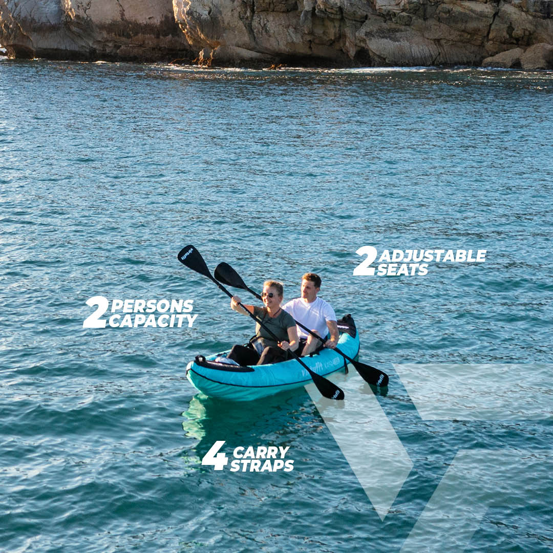VirtuFit Kayak 335 set - Inclusief 2 peddels
