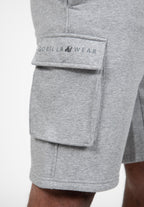Gorilla Wear Hudson Cargo Short de Survêtement - Gris m&eacute;lang&eacute;
