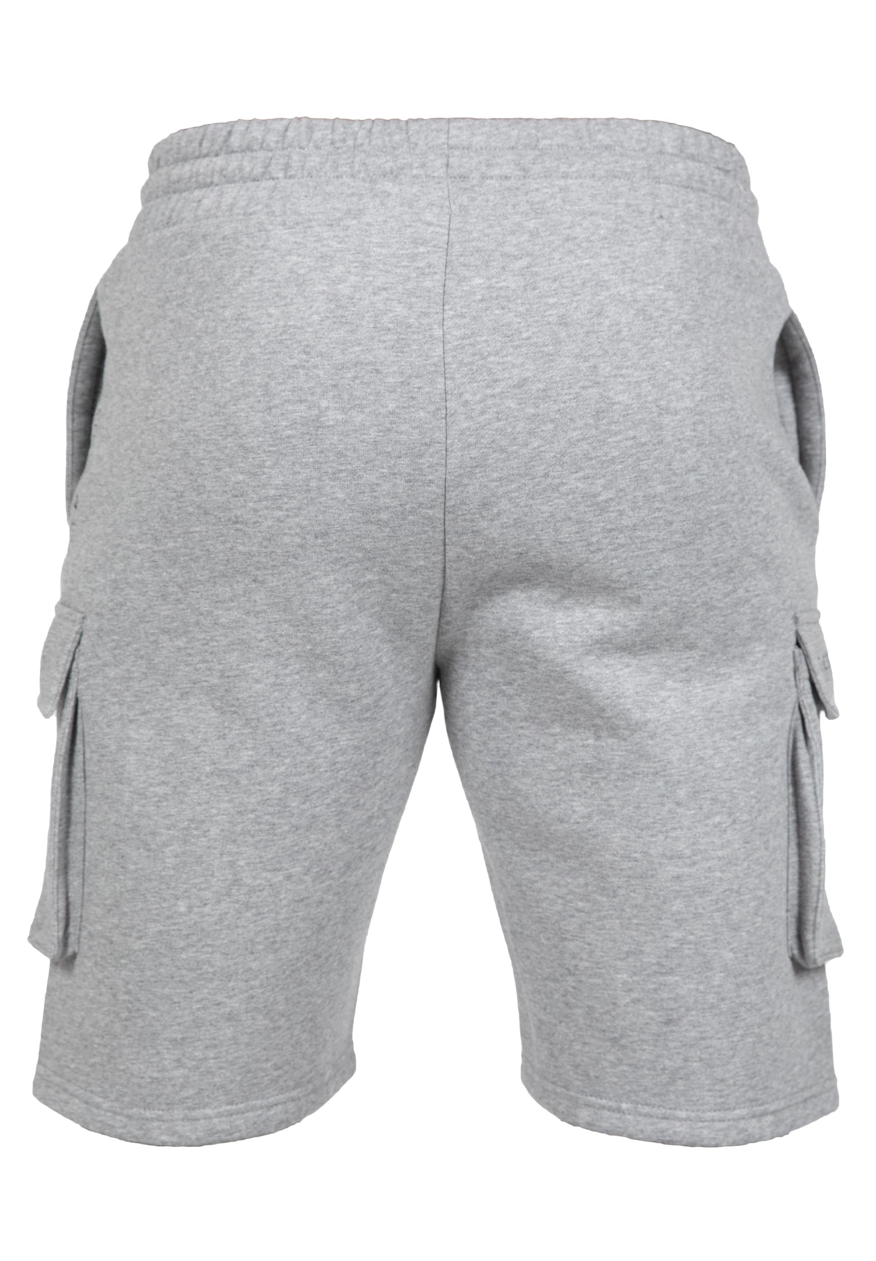 Gorilla Wear Hudson Cargo Short de Survêtement - Gris m&eacute;lang&eacute;