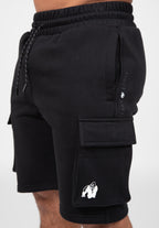 Gorilla Wear Hudson Cargo Short de Survêtement - Noir
