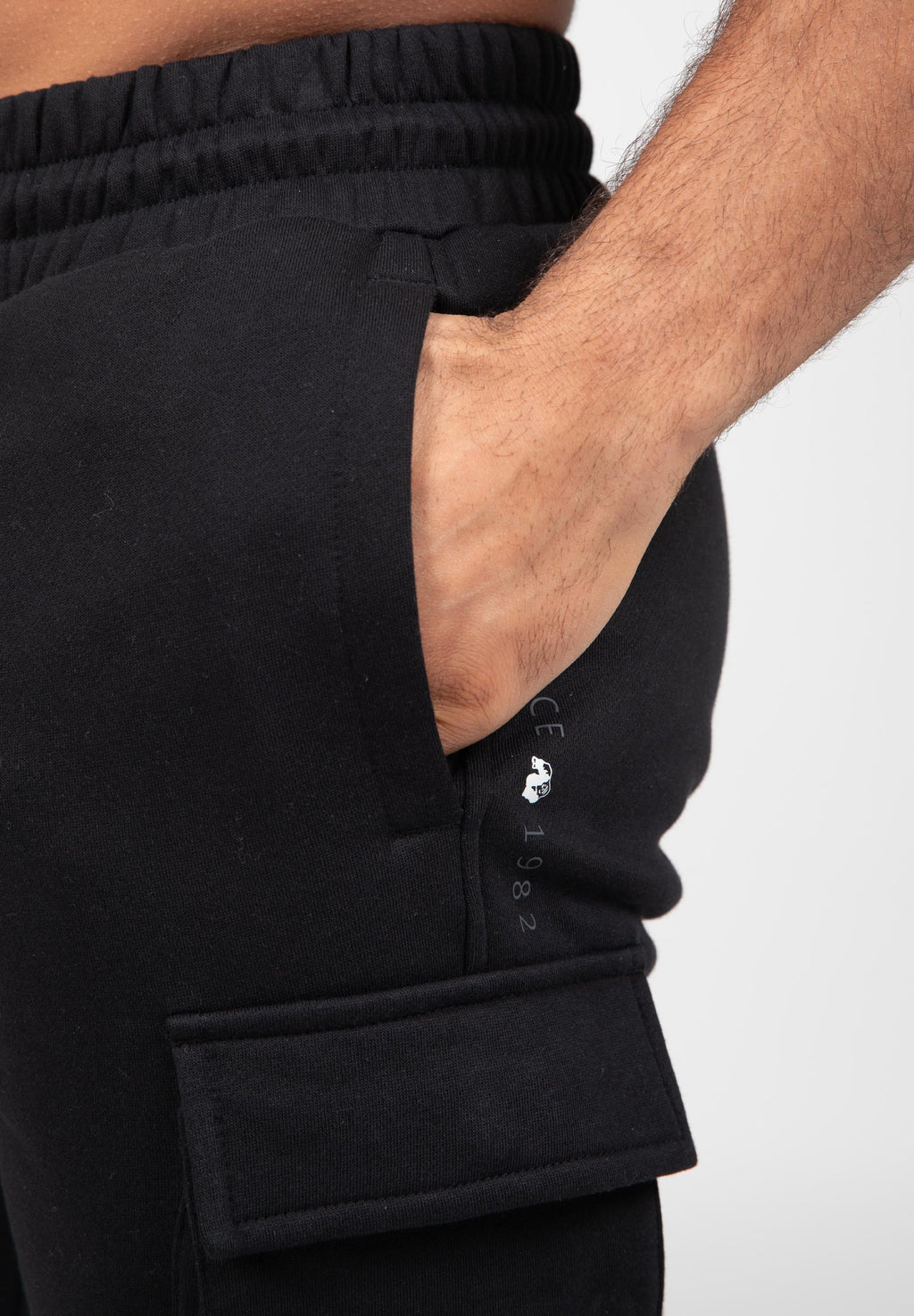 Gorilla Wear Hudson Cargo Short de Survêtement - Noir