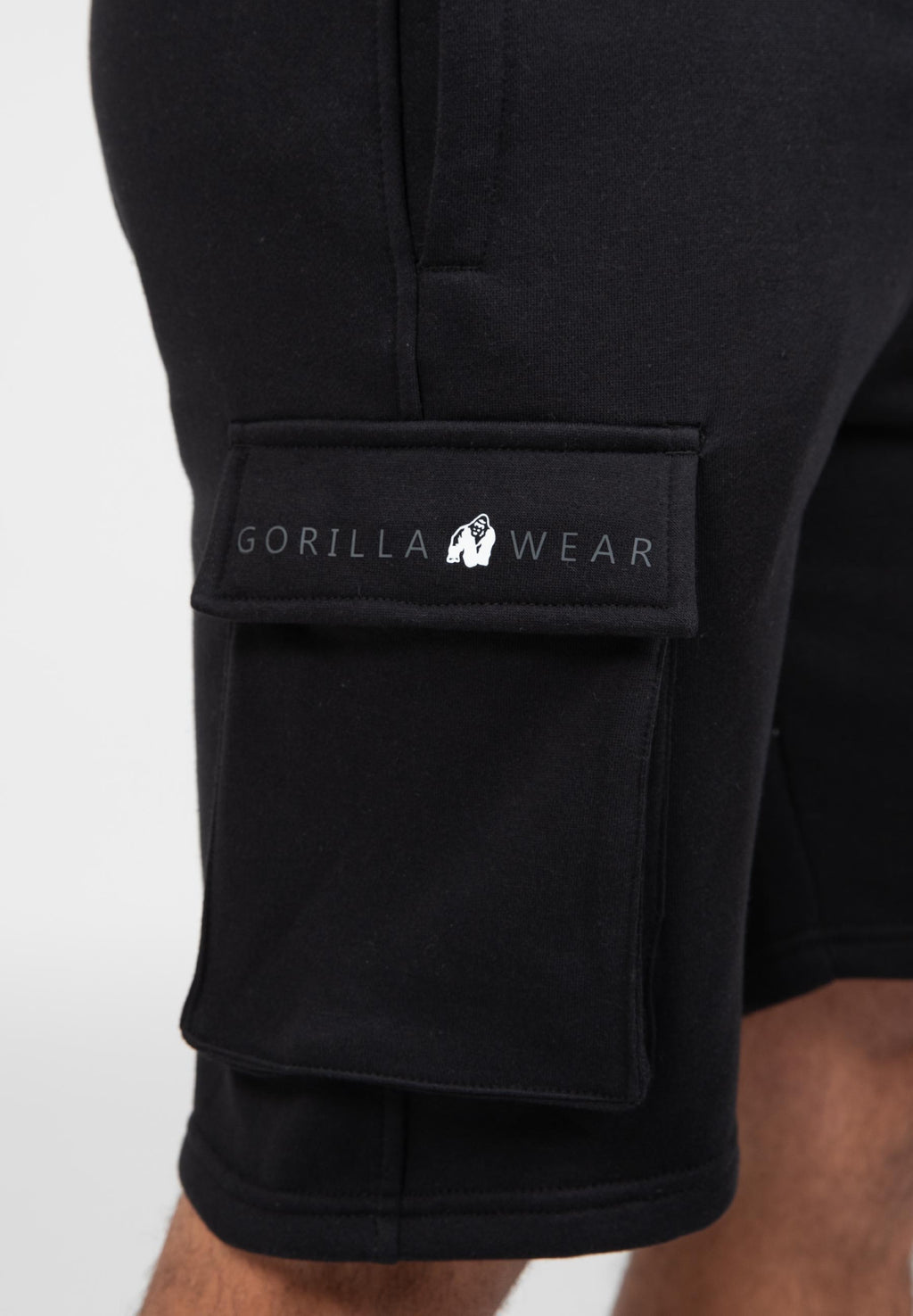 Gorilla Wear Hudson Cargo Short de Survêtement - Noir