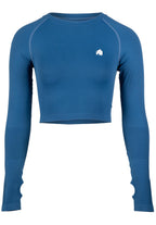 Gorilla Wear Hilton Manches longues sans couture - Bleu