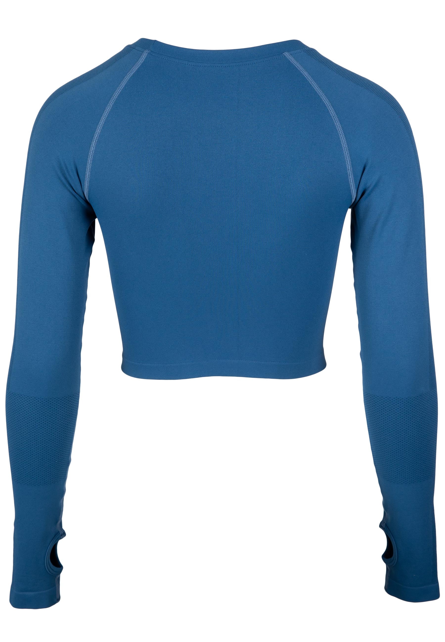 Gorilla Wear Hilton Manches longues sans couture - Bleu