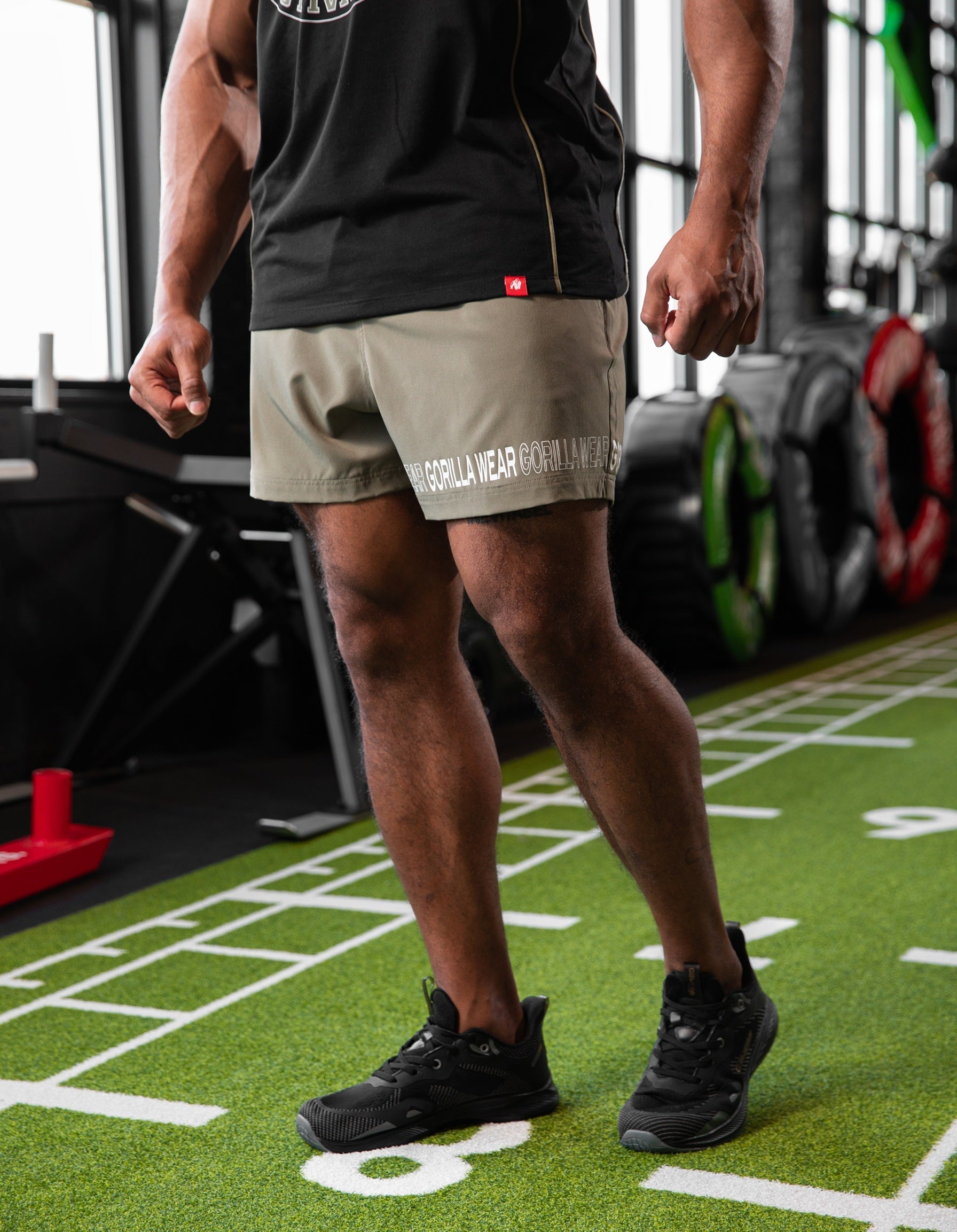 Gorilla Wear - Pantalon de bain Otis - Short - Noir