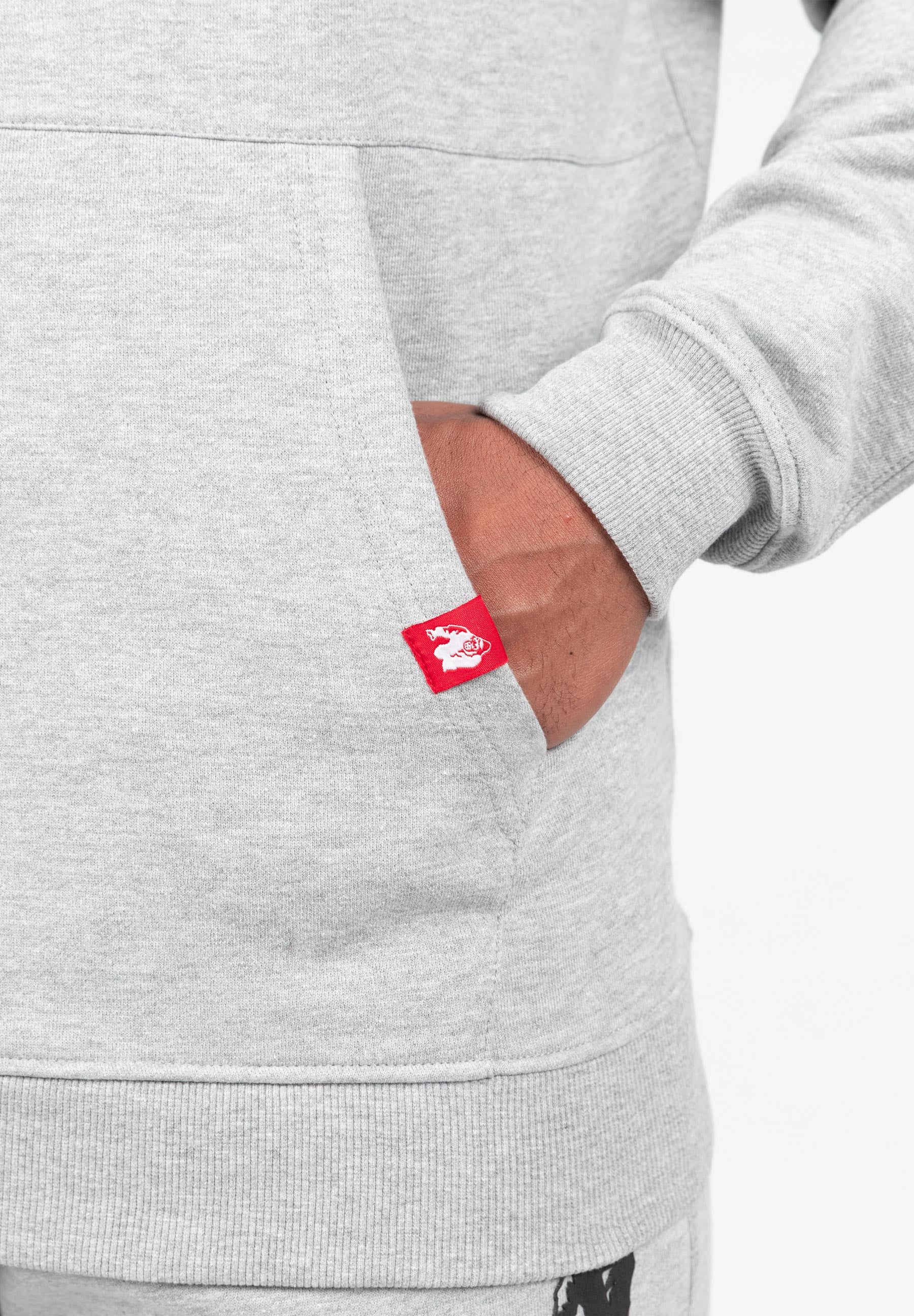 Gorilla Wear Sweat à Capuche Zippé Utah - Gris Clair