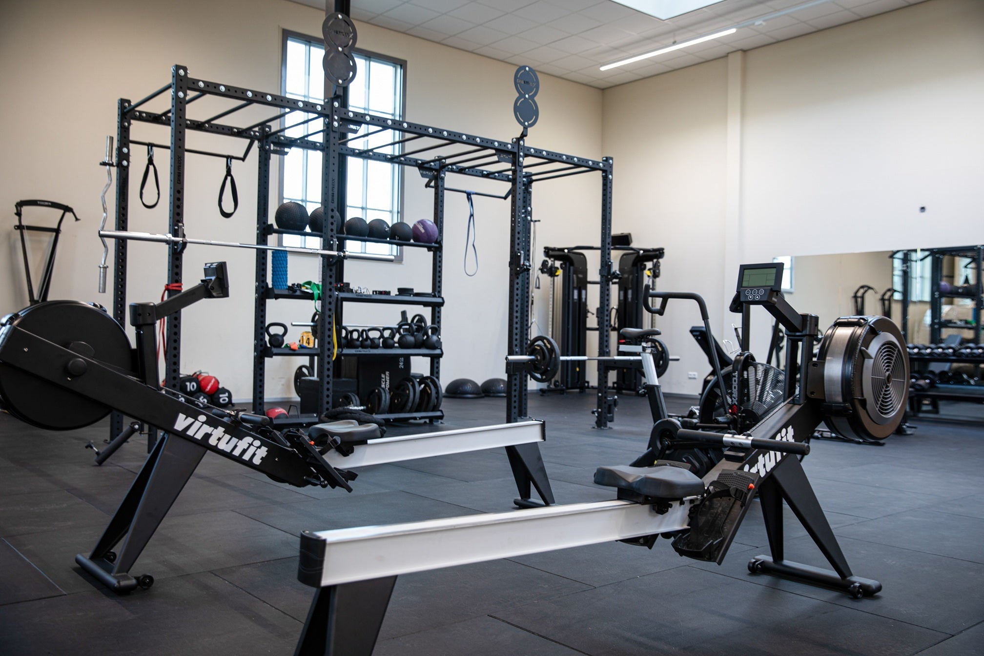 Flow Fitness Rubberen Tegel met Waterdichte SBR-laag - 100 x 100 cm